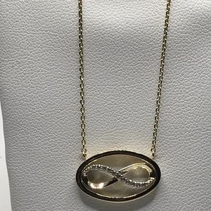 10k Real Gold Infinity Necklace